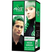 Splat Hair Color Neon Green