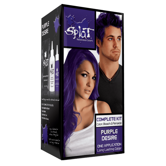 Splat Hair Color Purple Desire-1KIT "MANGO SIX B&M"