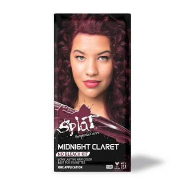 Splat Midnight Claret Dye, Semi-Permanent Red Hair Color