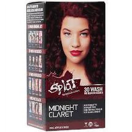 Splat Midnight Claret Hair Dye, Semi-Permanent Hair Color "MANGO SIX B&M"