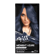مجموعة Splat Midnight Complete Kit ، صبغة شعر شبه دائمة بدون مبيض ، Azure