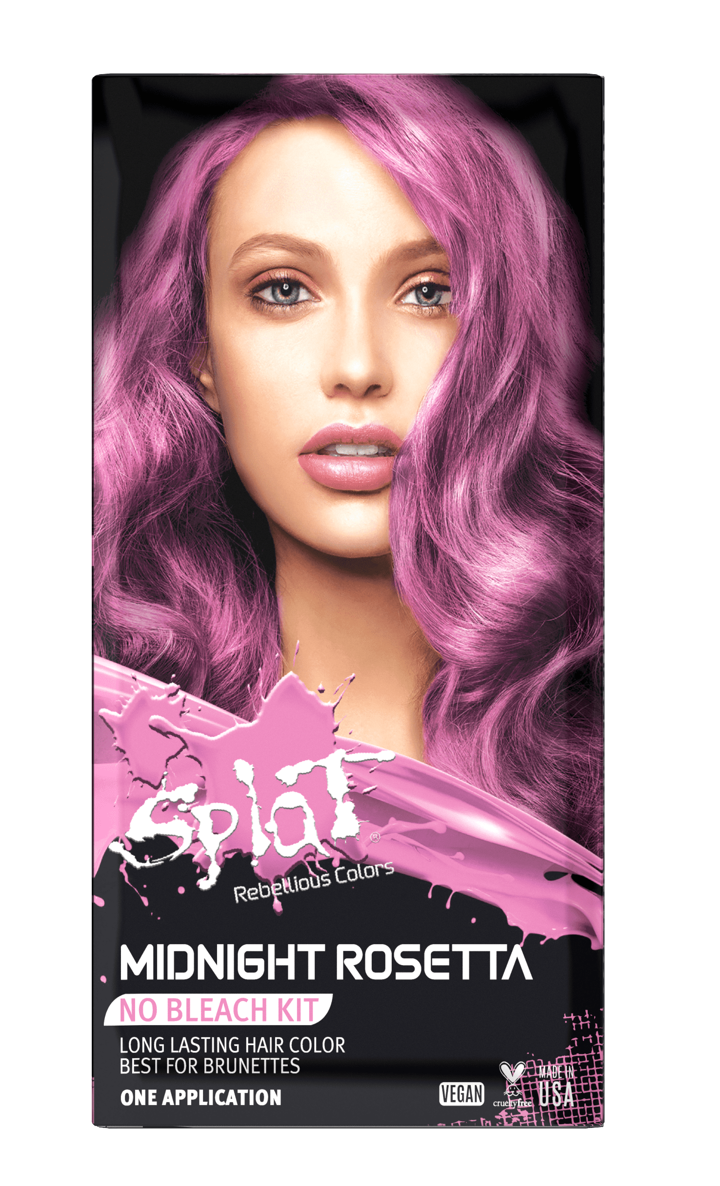 Splat Midnight Jade Hair Color, Semi-Permanent Bleach Free Green Dye