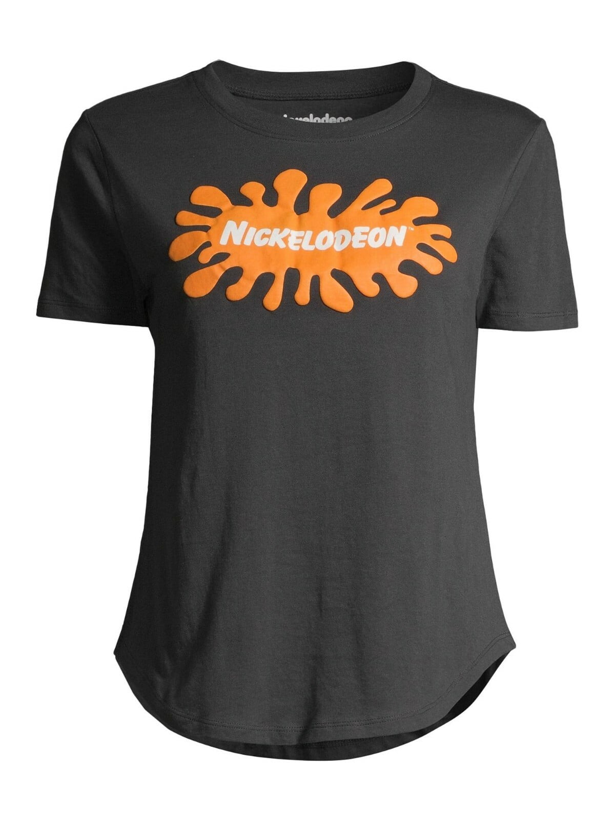 ニコロデオン レディース Tシャツ トップス Juniors' SpongeBob SquarePants Halftime Graphic Cropped Tee