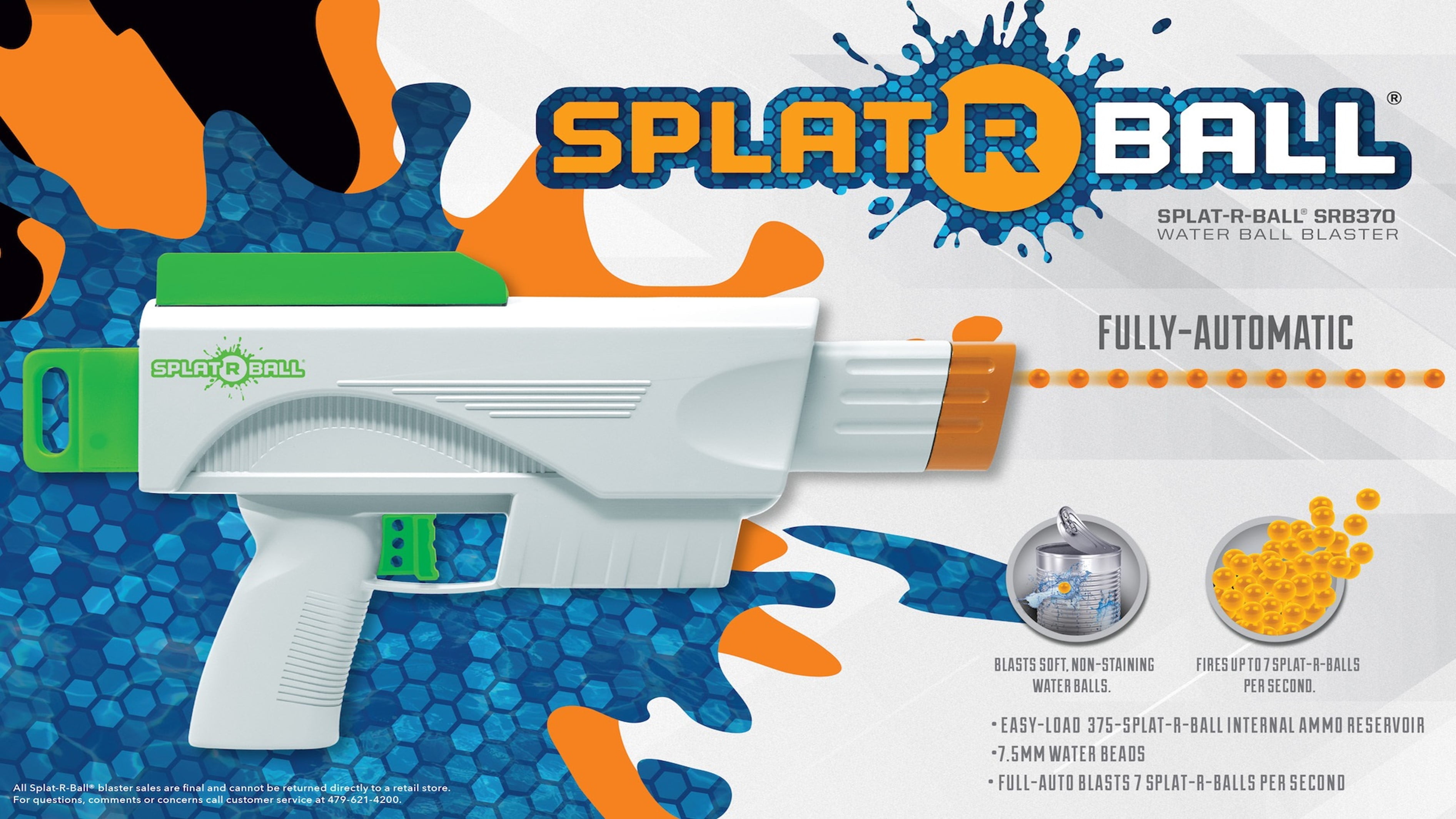 SplatRBall SRB370 Blaster Kit