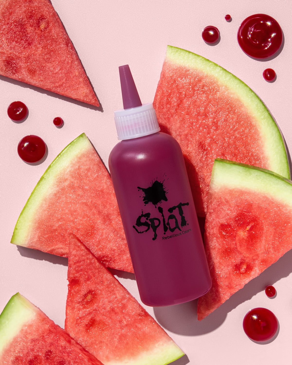 Splat Wild Watermelon SemiPermanent Hair Color Large Size 6 oz Red