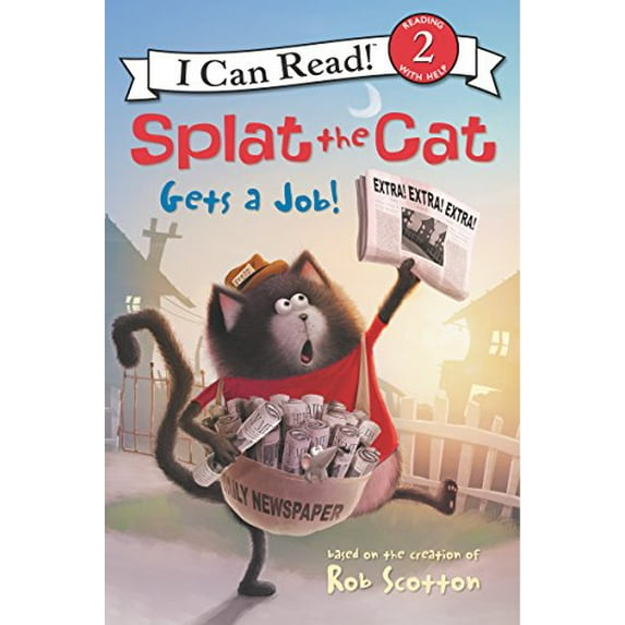 Pre-Owned Splat the Cat Gets a Job! (Hardcover) 0062697064 9780062697066