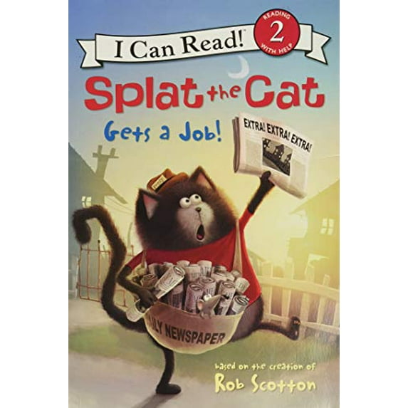 Pre-Owned Splat the Cat Gets a Job! (Paperback) 0062697056 9780062697059