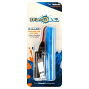SplatRBall 1800 mAh Gel Water Blaster Rechargeable Replacement Battery. Blue.