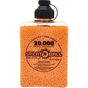 SplatRBall Orange Ammunition 20K Rounds 7.5 mm Bottle