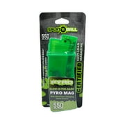SplatRBall PYRO 550 Round Glow-in-The-Dark Magazine Green