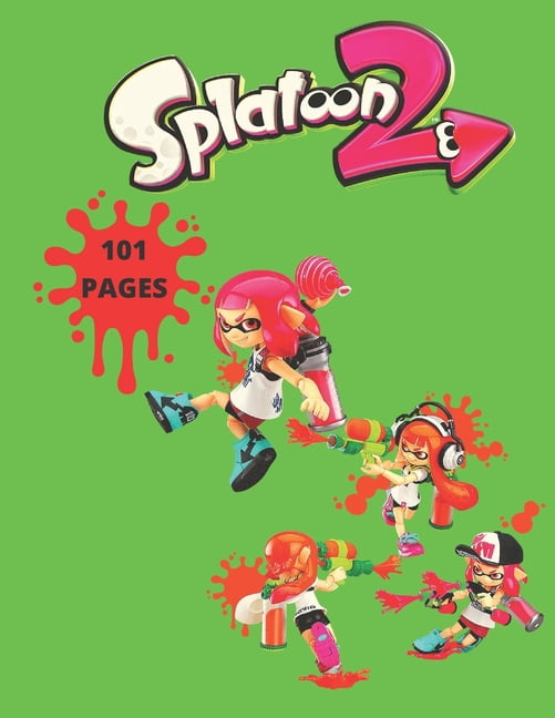 Splatoon 2: Coloring Book for Kids and adults (Paperback)