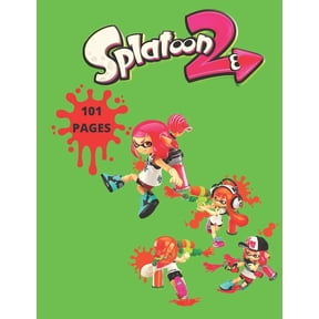 Splatoon 2: Coloring Book for Kids and adults (Paperback)