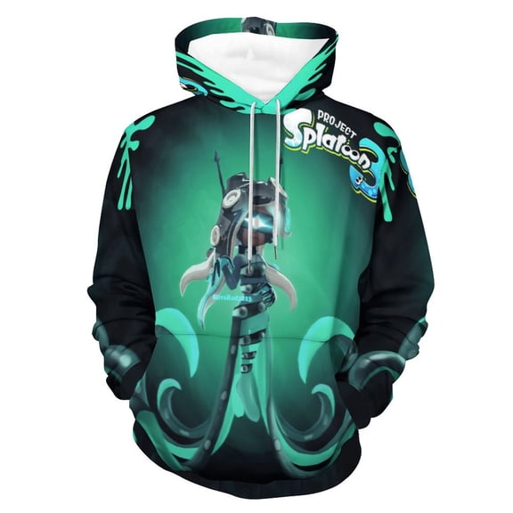 Splatoon 3 Hoodie Unisex 3d Novelty Hoodies Graphic Hoodies Pullover Sweatshirts For Men Women Teen 3XL