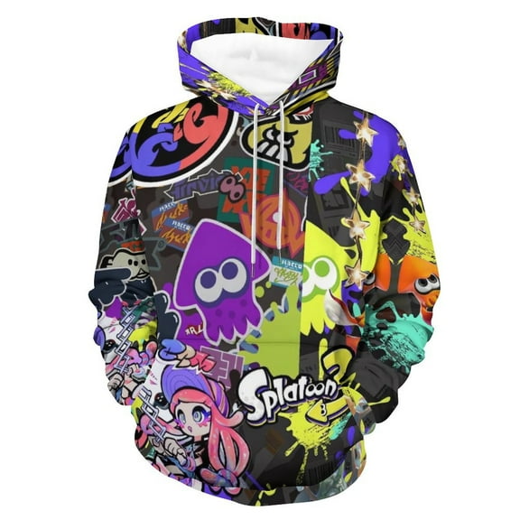 Splatoon 3 Hoodie Unisex 3d Novelty Hoodies Graphic Hoodies Pullover Sweatshirts For Men Women Teen S