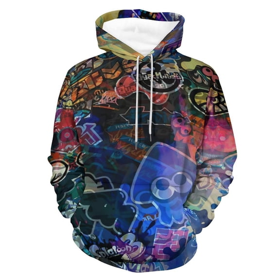 Splatoon 3 Hoodie Unisex 3d Novelty Hoodies Graphic Hoodies Pullover Sweatshirts For Men Women Teen S