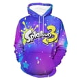 thumbnail image 1 of Splatoon 3 Hoodie Unisex 3d Novelty Hoodies Graphic Hoodies Pullover Sweatshirts For Men Women Teen S, 1 of 7