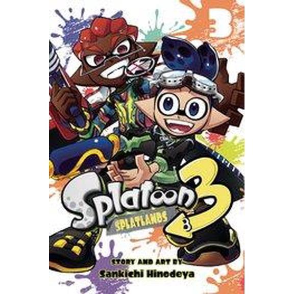 Splatoon 3 Splatlands Vol 3 Viz Media LLC 2025 GN