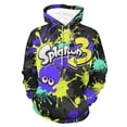 thumbnail image 1 of Splatoon 3 Splatoon 3 Hoodie Unisex 3d Novelty Hoodies Graphic Hoodies Pullover Sweatshirts For Men Women Teen S, 1 of 7