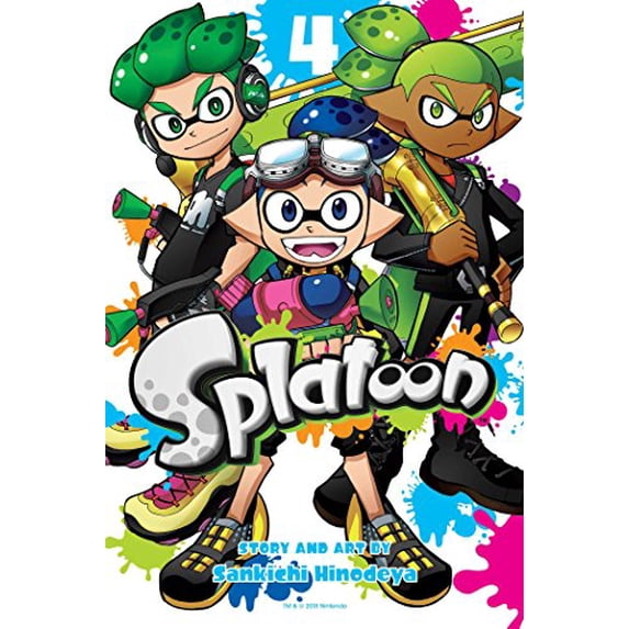 Pre-Owned Splatoon, Vol. 4 (Paperback) 1974701867 9781974701865