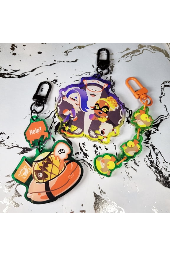 Splatoon Acrylic Keychains (1 keychain)