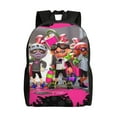 thumbnail image 1 of Splatoon Backpack, Large Capacity Bookbag For College Travel, 16.1x11.8x6.5 Inch, 1 of 1