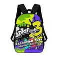 thumbnail image 1 of Splatoon Backpack, Large Capacity Backpack, 17 Inch Laptop Backpack for College Work Travel, 1 of 9