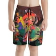 thumbnail image 1 of Splatoon Boys Swim Trunks Quick Dry Swimwear Surfing Bathing Suit Drawstring Elastic Waist With Mesh Lining, 1 of 7