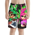 thumbnail image 1 of Splatoon Boys Swim Trunks Quick Dry Swimwear Surfing Bathing Suit Drawstring Elastic Waist With Mesh Lining, 1 of 7