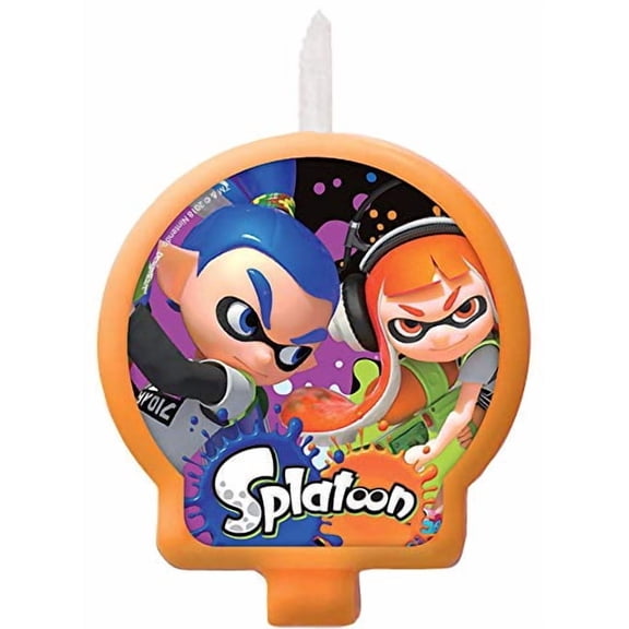 Splatoon Cake Candle (1ct)