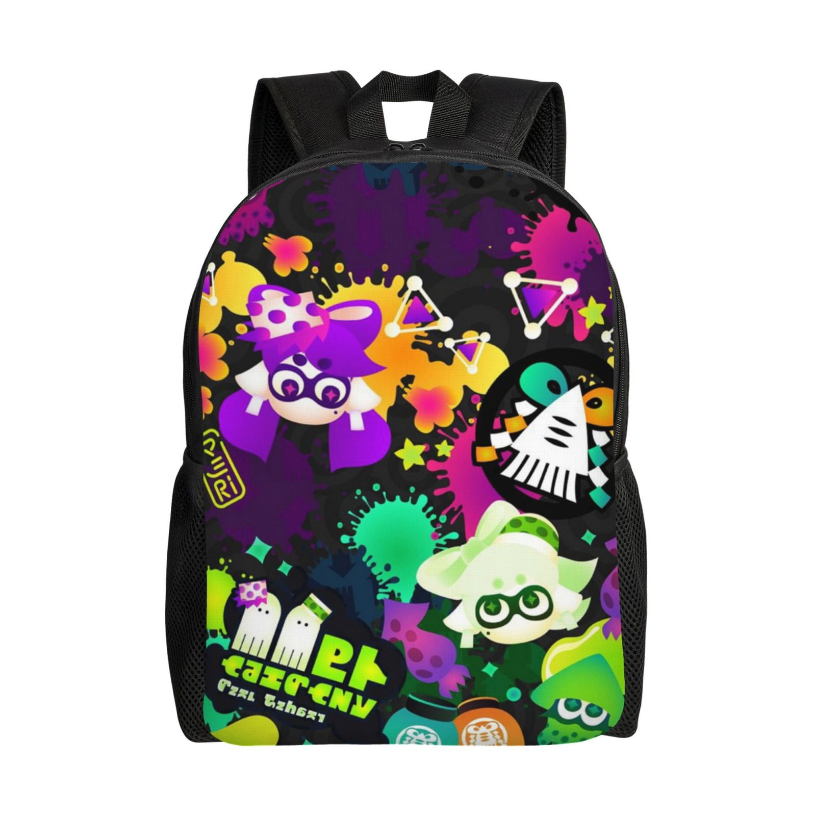 Splatoon Casual Daypack School Backpack High Capacity Lightweight ...