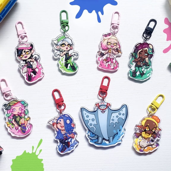 Splatoon Charms (1 keychain)