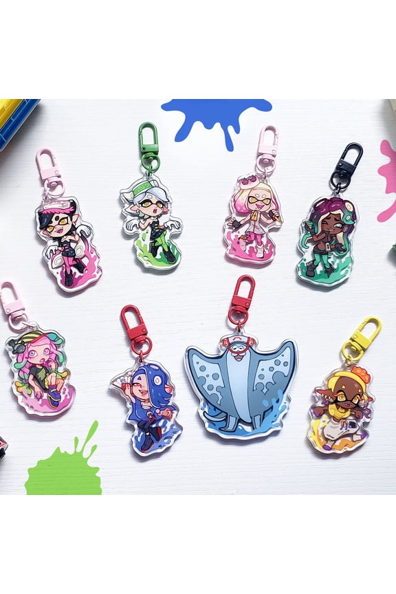 Splatoon Charms (1 keychain)