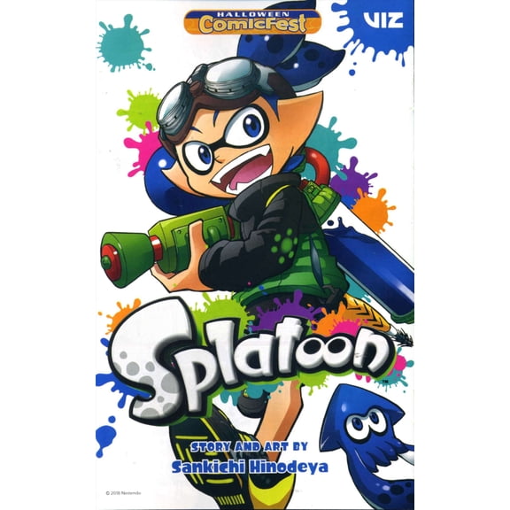 Splatoon Holiday Special #2018 VF ; Viz Comic Book