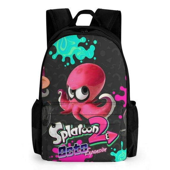 Splatoon Backpacks Lightweight Casual Bookbags Travel Daypack Bookbags
