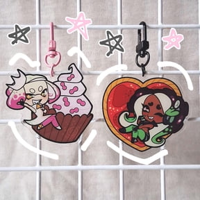 Splatoon Off the Hook 2.5" Acrylic Keychains | Double Sided Charms (1 keychain)