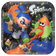 Splatoon Small Paper Plates (8ct)