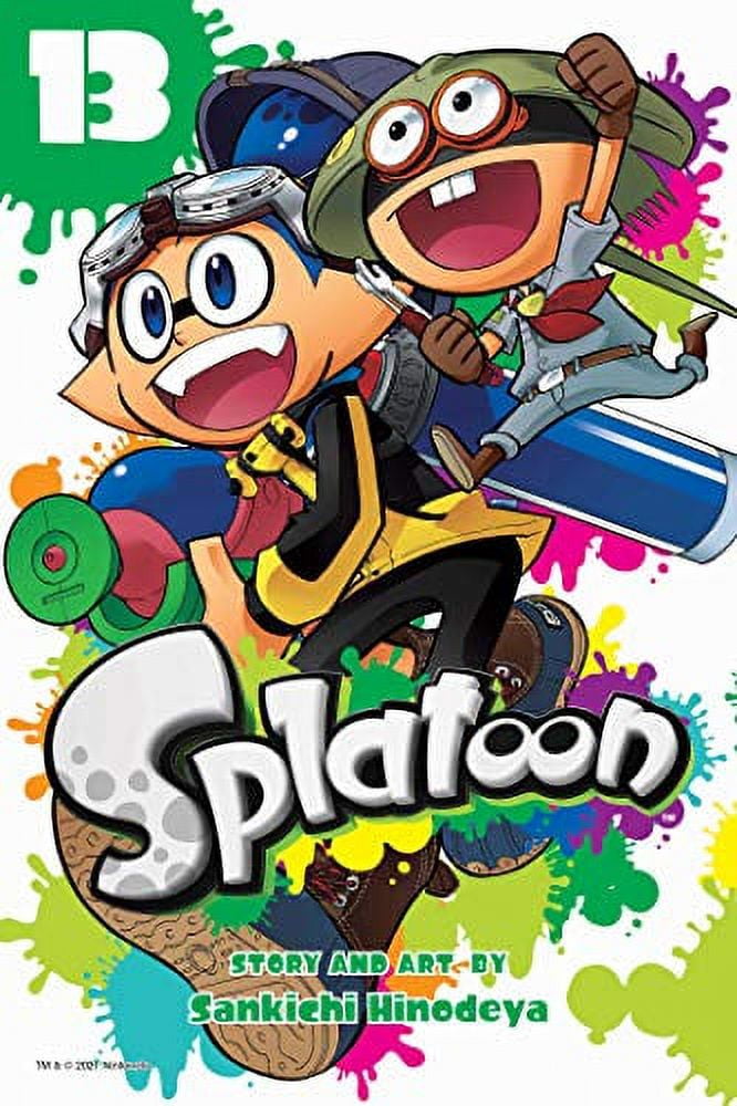 少年漫画 Splatoon 1~12 Japanese Language Manga Boys Comic Book Splatoon vol.1-16