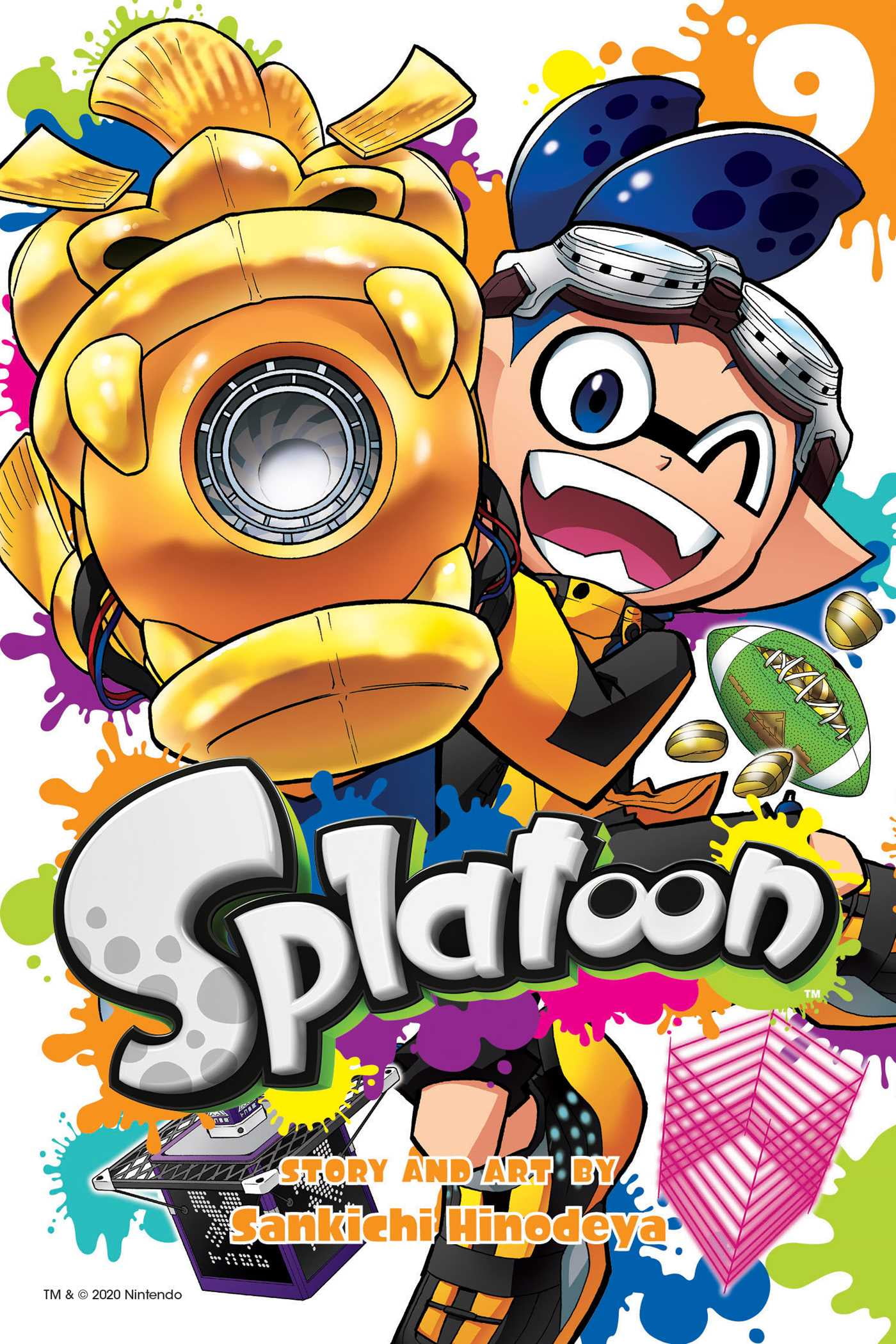 SANKICHI HINODEYA Splatoon: Splatoon, Vol. 9 (Series #9) (Paperback)
