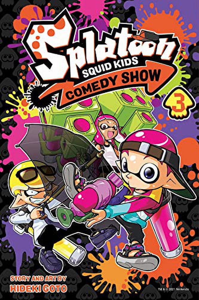Pre-Owned Splatoon: Squid Kids Comedy Show, Vol. 3 (Paperback) 1974717046 9781974717040