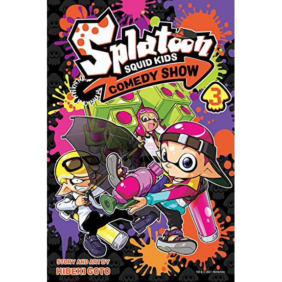 Pre-Owned Splatoon: Squid Kids Comedy Show, Vol. 3 (Paperback) 1974717046 9781974717040