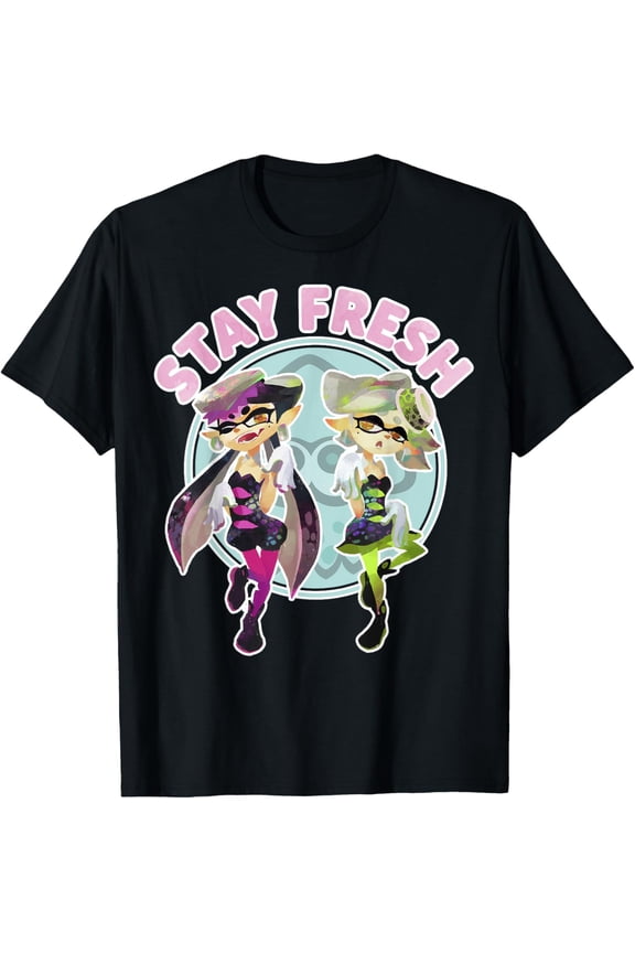 Splatoon T-shirt Stay Fresh Sassy Pose Graphic T-Shirt