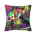 thumbnail image 1 of Splatoon Throw Pillow Cover Decoration Pillow Case Cushion Home Decor for Home Sofa Couch 12"x12", 1 of 8