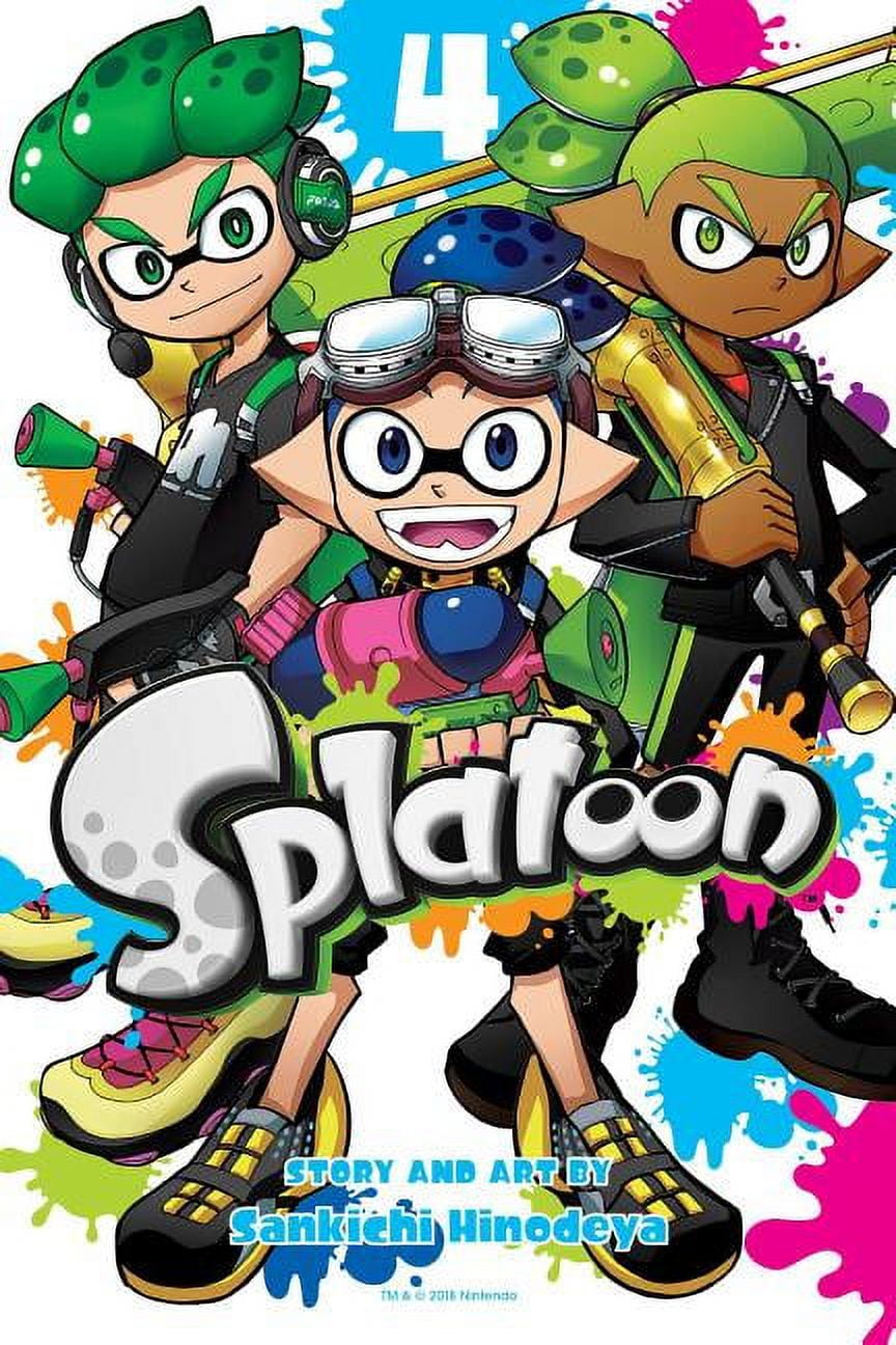 Splatoon, Vol. 4 (Paperback) - Walmart.com