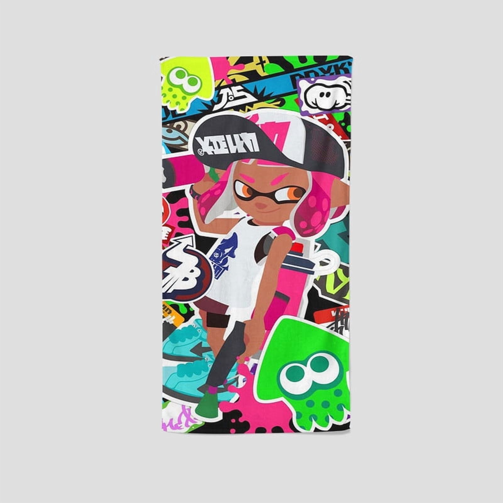 Splatoon's towel, with its unique design, is an ideal gift for fans ...