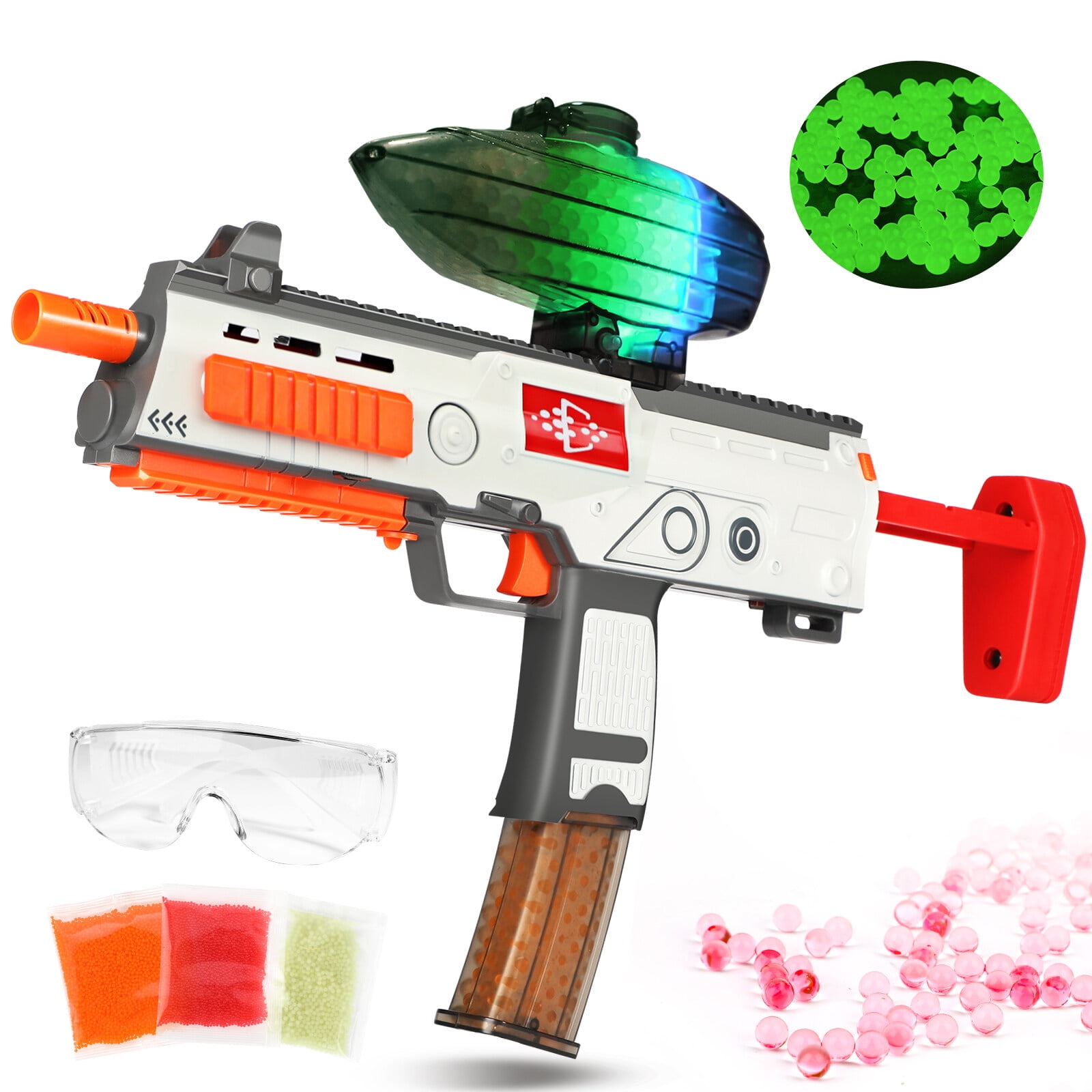 Gel de gel elétrico Blaster Toy Gun Arma Eco-amigável Splatter