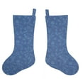 thumbnail image 1 of Splatter Christmas Stocking by Penny's Needful Things (Dark Blue) (Single Stocking), 1 of 1