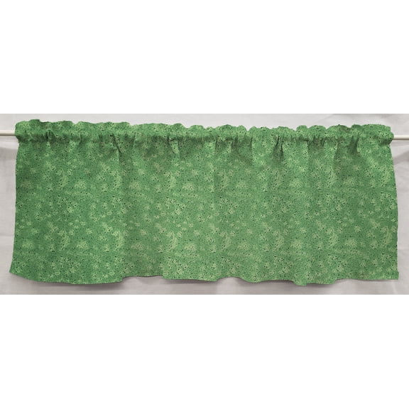 Splatter Curtain Panels by Penny's Needful Things (Set of 2) 45 Inch Long LINED (Hunter Green)