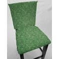 thumbnail image 1 of Splatter Dining Room Chair Back Covers or Seat Covers by Penny's Needful Things (Chair Back Cover Only) (16 W x 15 H CHAIR BACK) (Hunter Green), 1 of 2