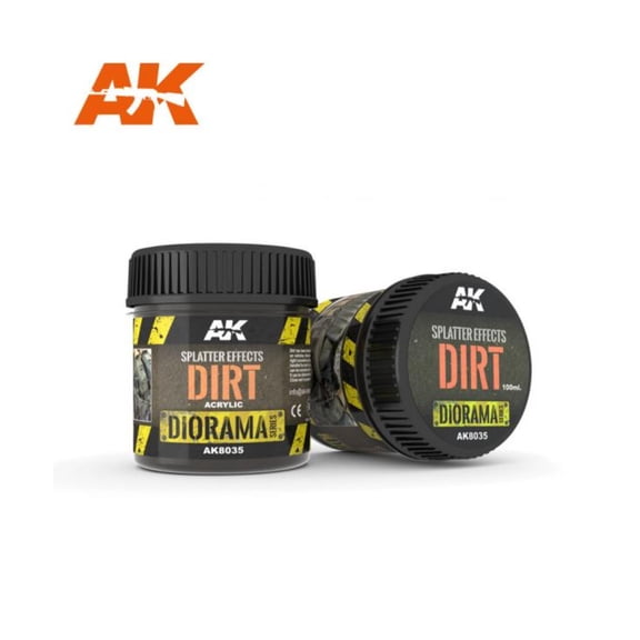 Splatter Effects Dirt - 100ml (Acrylic) New