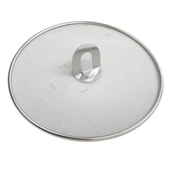 Splatter Screen Anti Grease Frying Pan Splash Guard Stainless Steel Lid Air Fryer Accessories Cooking Tools Screen Lid